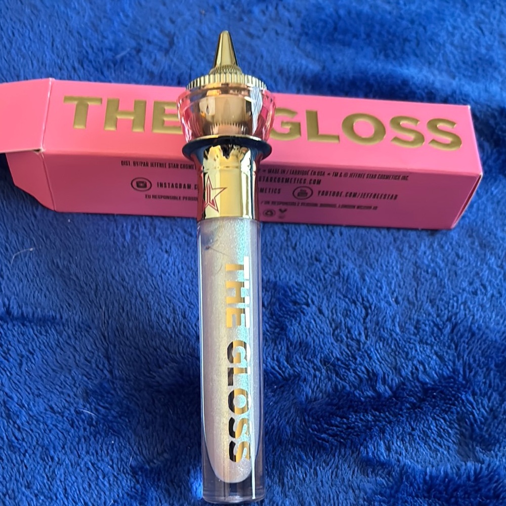 Shimmery Gold Lip Balm and Gloss